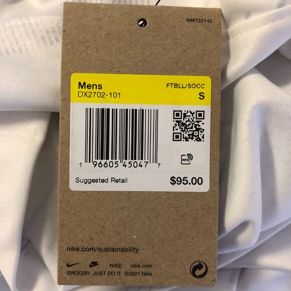 Nike DX2702-101 Men's Small Authentic Tottenham Hotspur 2023-2024 Soccer Jersey - Picture 12 of 12